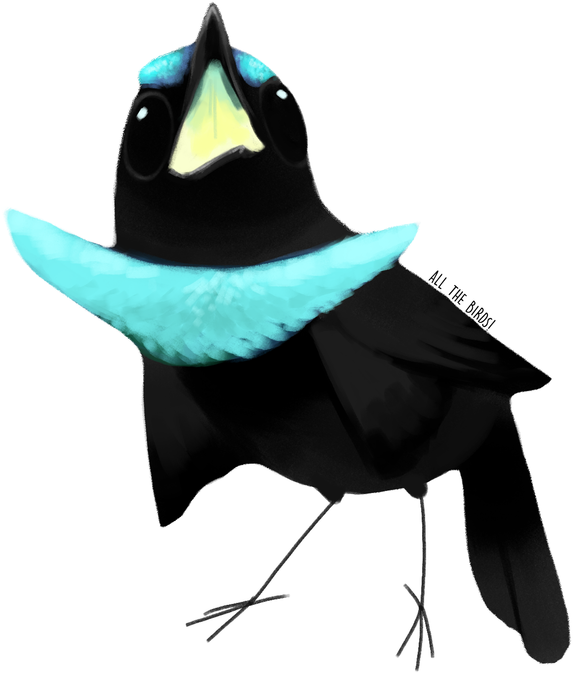 Vettedeveryday • Allthedamnbirds - Goldeneye (1200x1434), Png Download