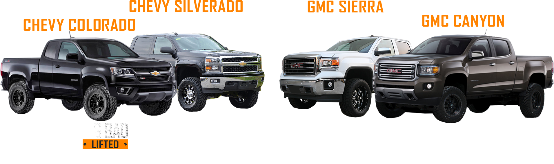 New Lifted Trucks For Sale In Ohio - Black Horse Bb030709a-sp Bull Bar (1944x797), Png Download