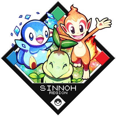 The Kalos Starters - Pokemon Sinnoh Png (400x400), Png Download