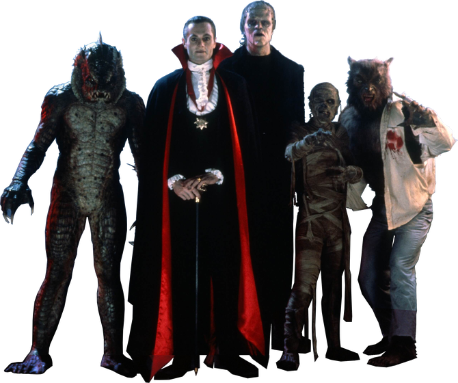 Episode 152 No Reflections Here - Monster Squad (670x560), Png Download