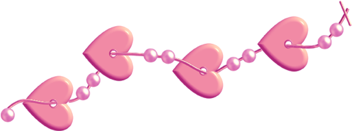 Corazones Separadores PNG