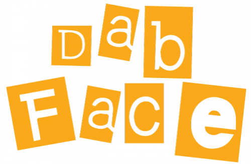 Dabface Dabapp - Font (500x326), Png Download