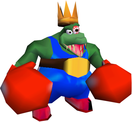 Mage Result For King K Rool Dk64 - Donkey Kong 64 King Krusha K Rool (431x400), Png Download