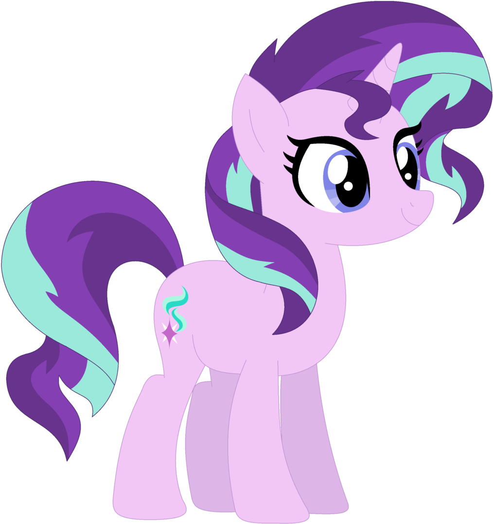 Ra1nb0wk1tty, Female, Mare, Pony, Recolor, Safe, Simple - Sunset Shimmer (1024x1087), Png Download