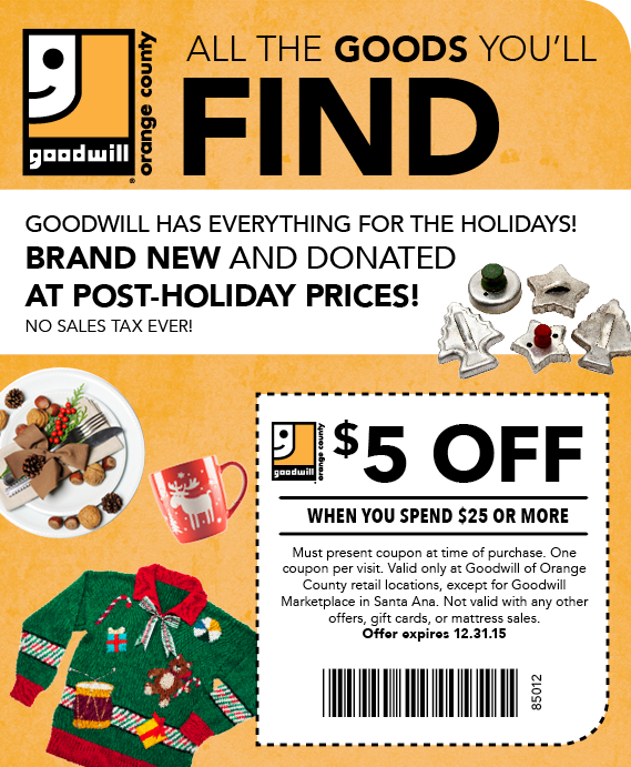 25 Nov - Goodwill Industries (569x691), Png Download