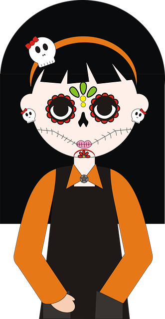 Imagen Gratis En Pixabay - Dia De Muertos Png (331x640), Png Download