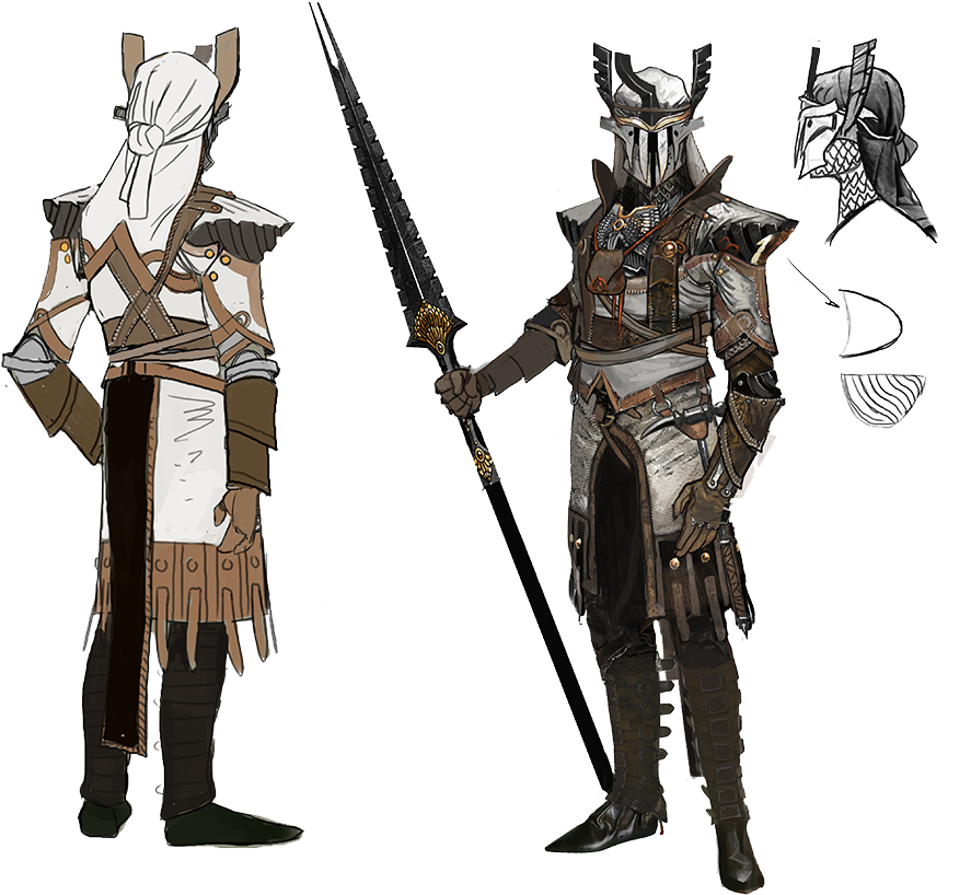 Tevinter Med - Dragon Age Character Concept Art (1000x865), Png Download