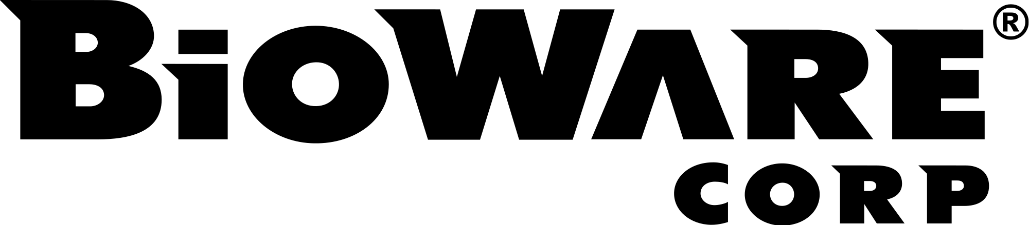 Mass Effect & Dragon Age Series - Bioware Logo Png (2000x439), Png Download