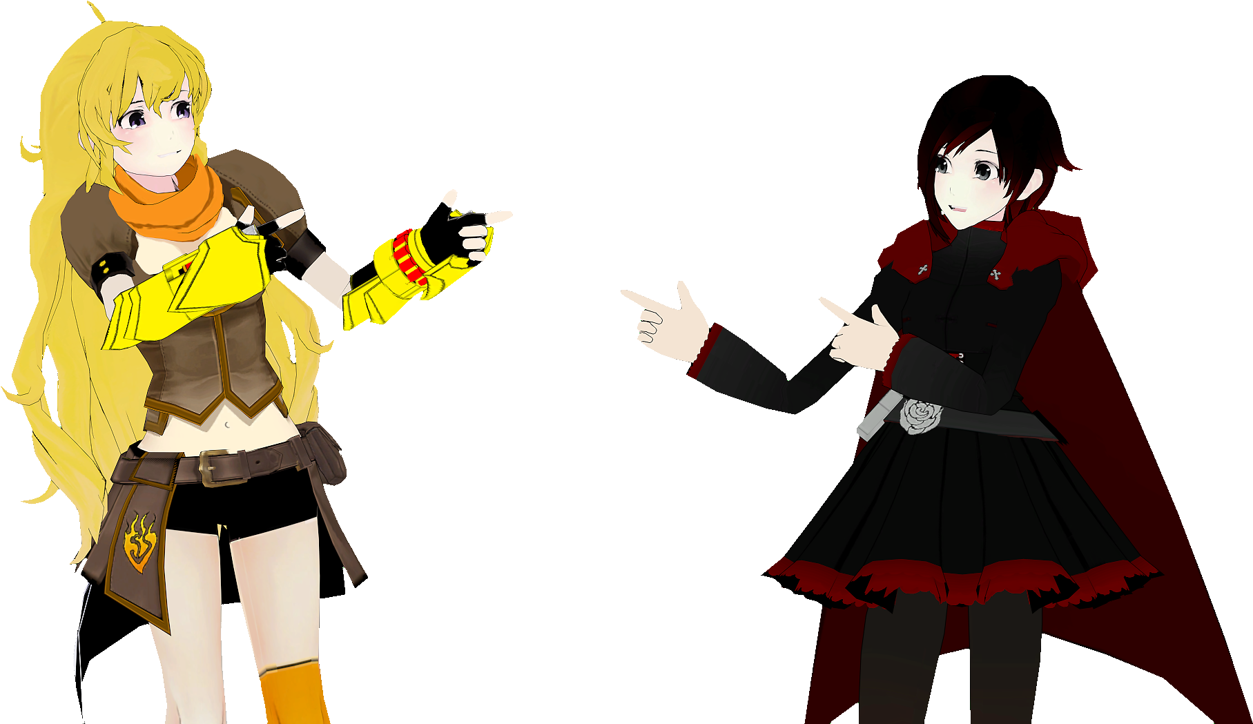 Clothing - Rwby Yang Transparent (1920x1080), Png Download