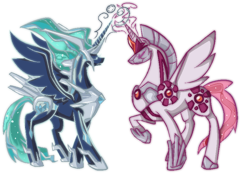 Pony Mammal Vertebrate Horse Like Mammal Fictional - Dialga Mlp (800x605), Png Download
