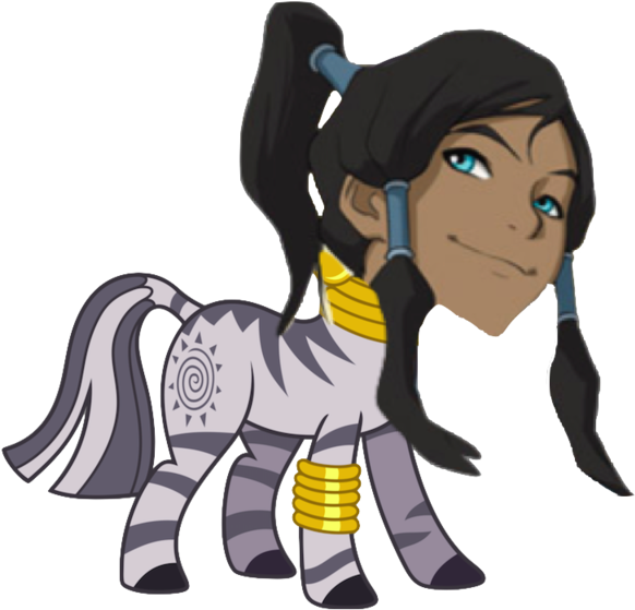 Barely Pony Related, Korra, Pun, Safe, Solo, The Legend - Legend Of Korra (627x600), Png Download