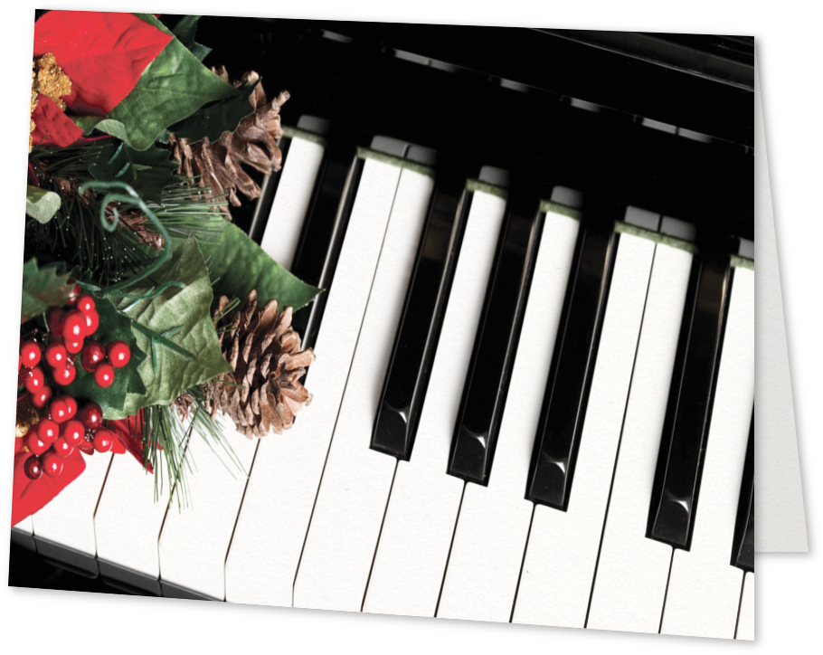 Holiday Card Music Teacher Warehouse - Piano Christmas (926x926), Png Download
