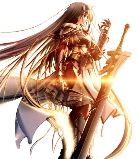 Akame - Anime Greek Warrior Girl (450x558), Png Download