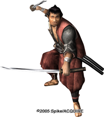 Akame Samurai Boss - House Of Akame Shinobido (352x400), Png Download