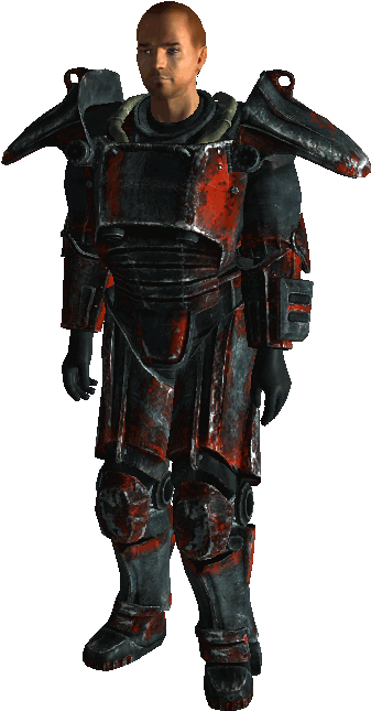 Linden's Outcast Power Armor - Sci Fi Pilot Male (372x676), Png Download