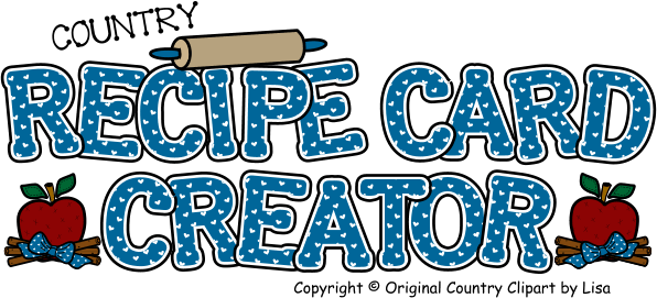 Recipe Card Creator - Card Word Clipart (596x271), Png Download