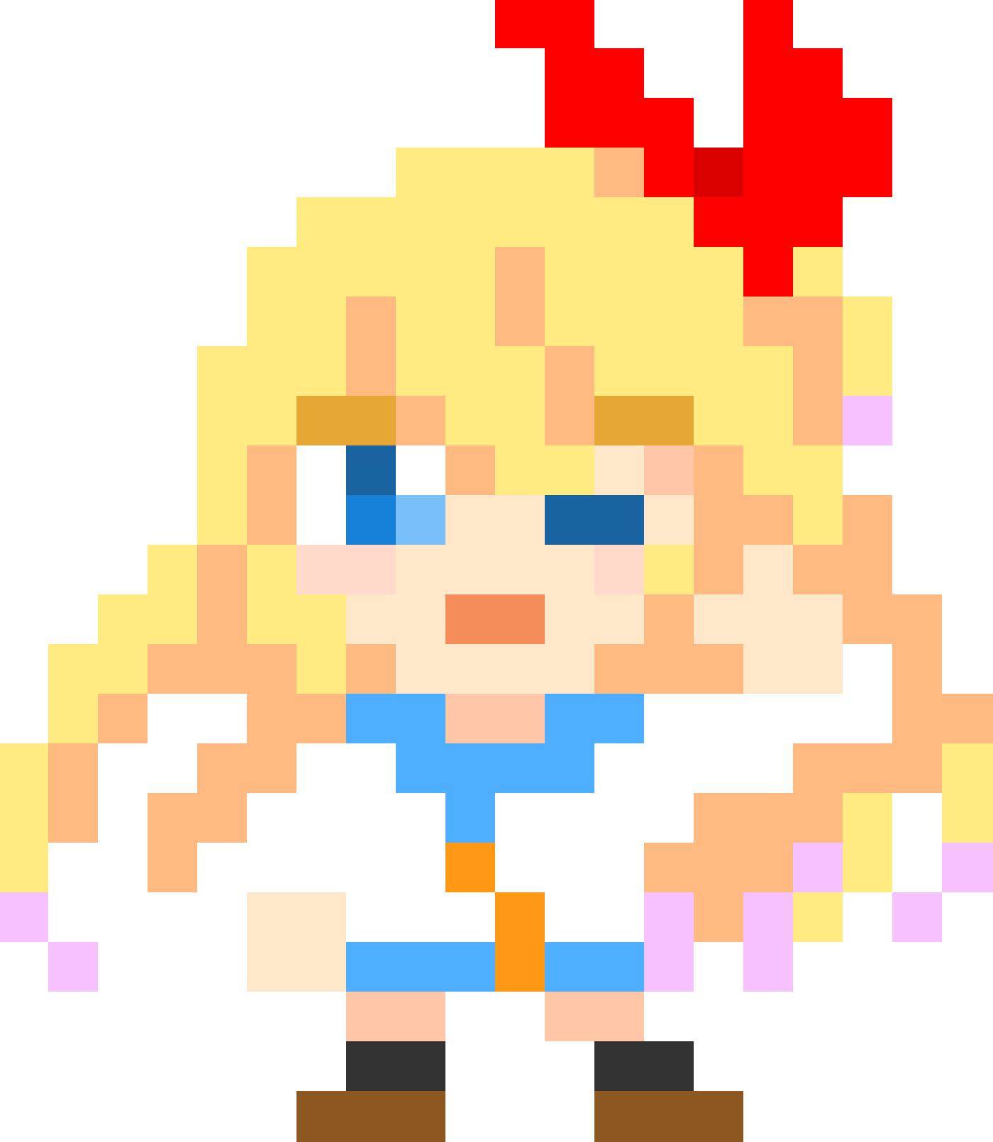 Mystery Mushroom Chitoge Appeal - Chitoge Super Mario Maker (1400x1610), Png Download