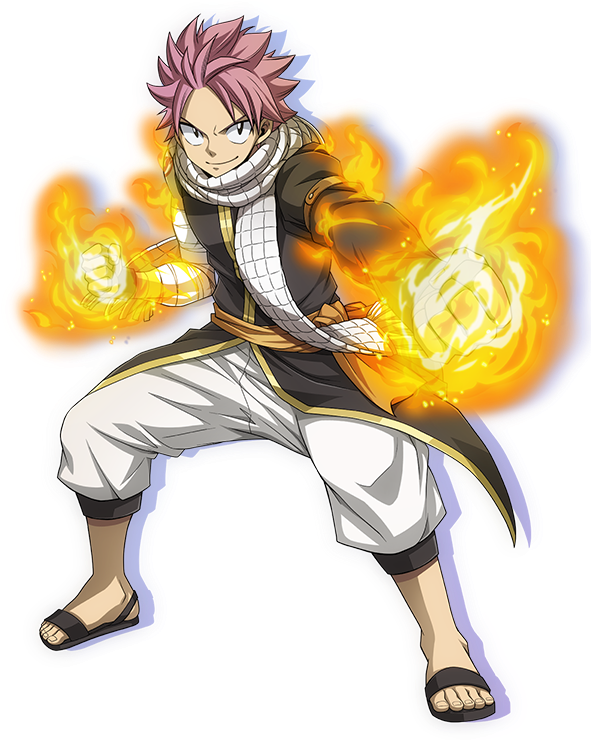 The Protagonist Pair Of Natsu And Lucy Are Are The - Fairy Tail Game (600x928), Png Download
