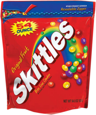 Skittles Png Skittles Bag Images & Pictures - 1lb Bag Of Skittles (335x400), Png Download