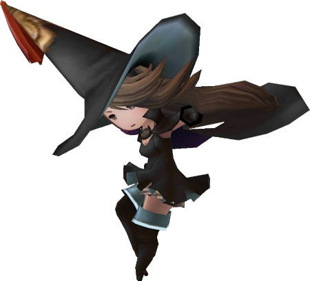 Bdff Agnès Black Mage - Black Mage Bravely Default (450x408), Png Download