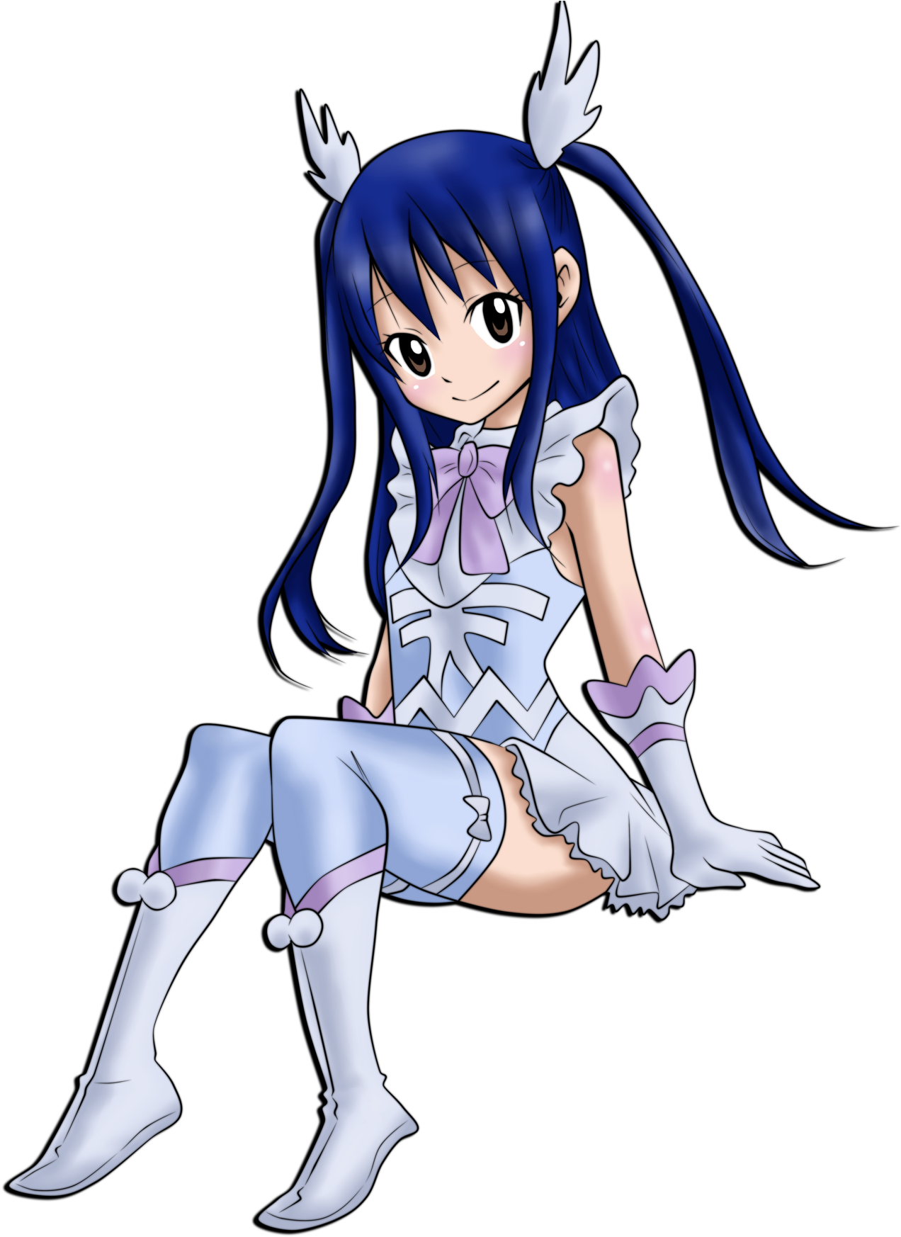 Juvia Photo - Fairy Tail Sailor Wendy (1280x1749), Png Download