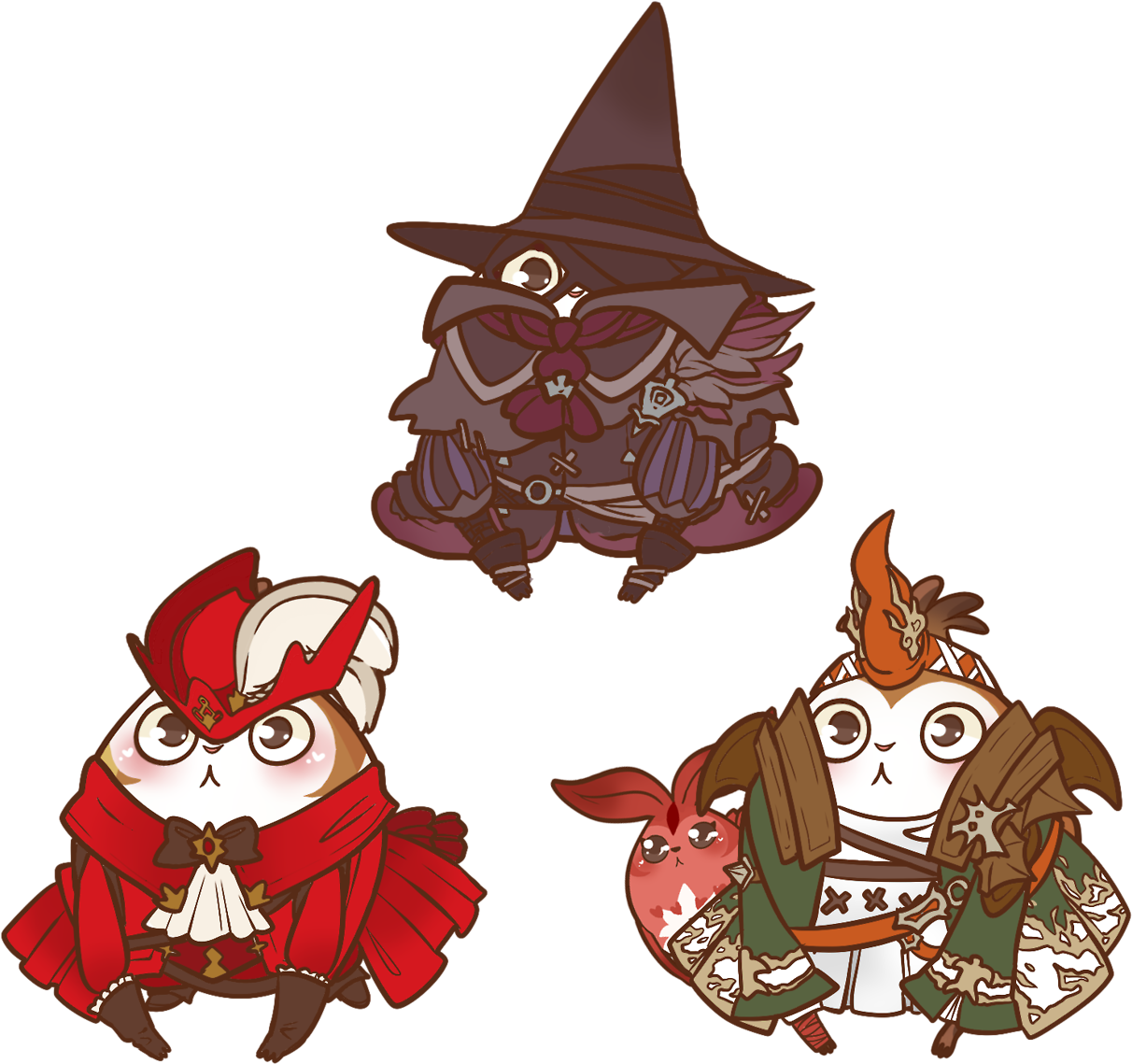 Paissa Brat Mages - Paissa Brat Art Ffxiv (1280x1221), Png Download