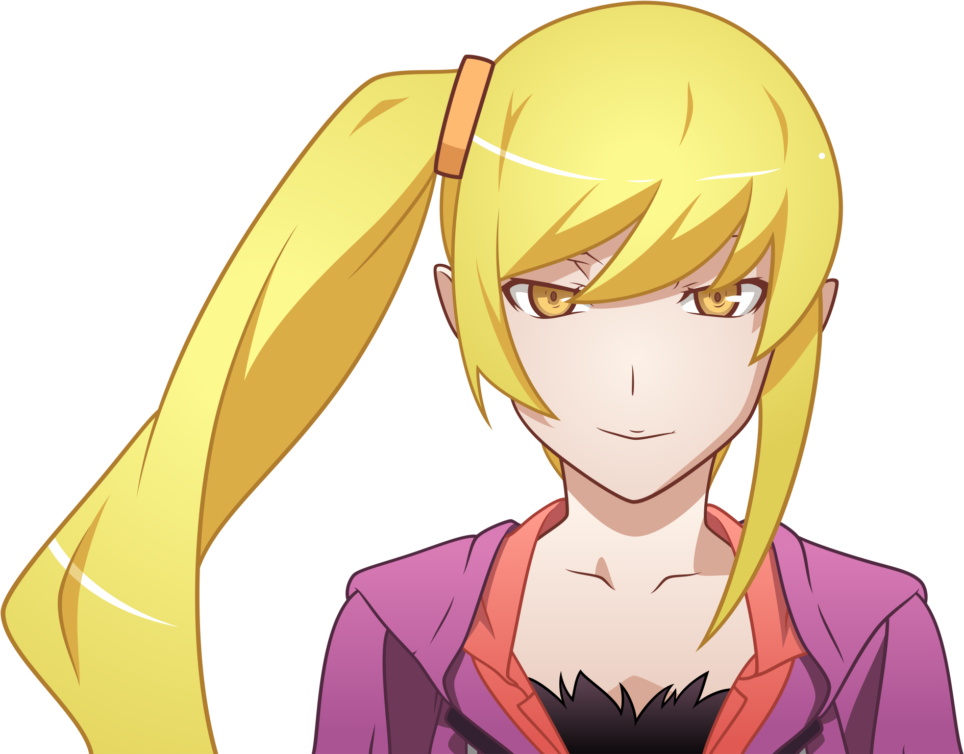 Bakgrundsbilder Id - - Shinobu Oshino All Forms (1920x1504), Png Download