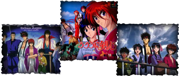 Kenshin Japanese Samurai Anime Pictures Png Kenshin - Rurouni Kenshin (694x295), Png Download