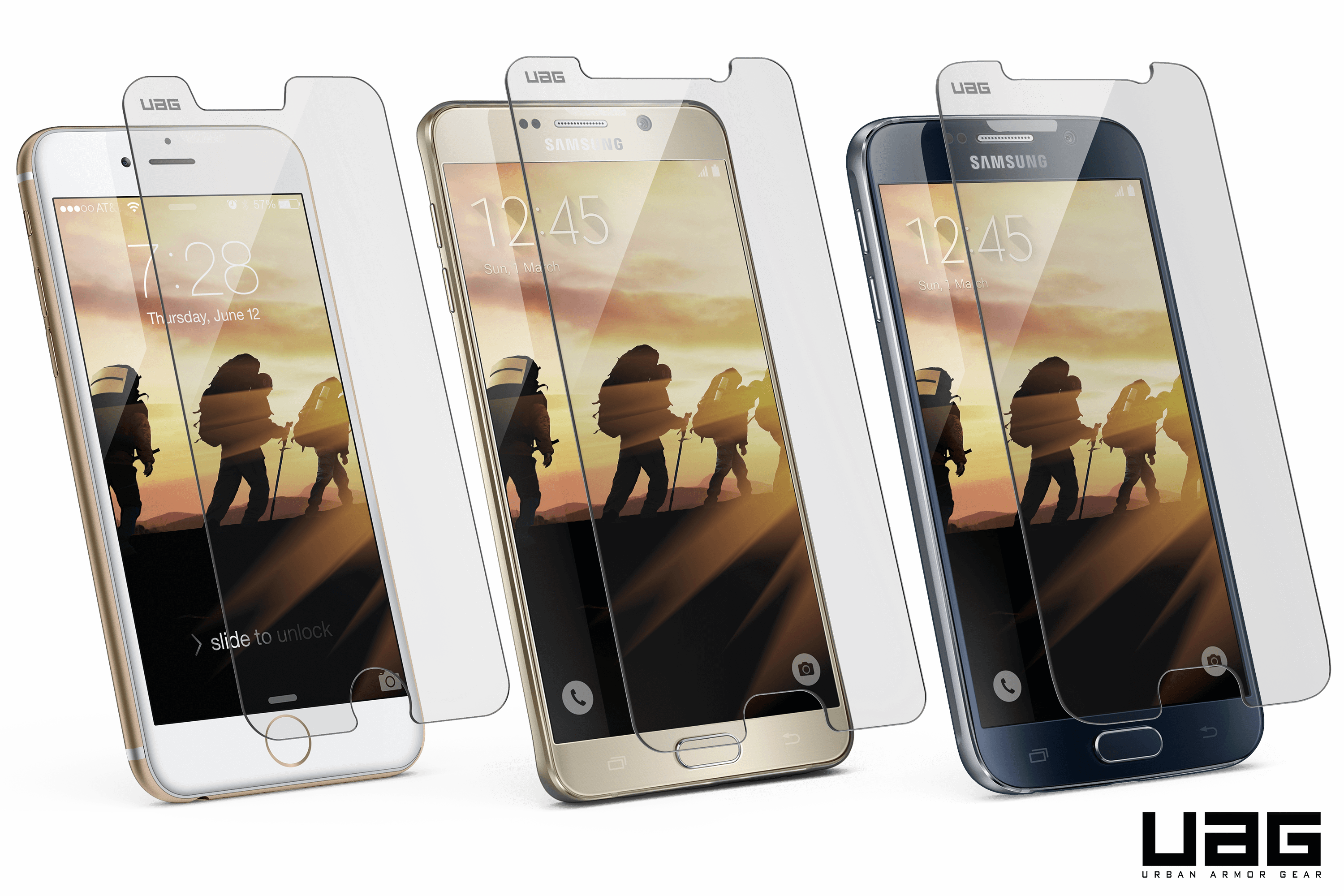 Uag Introduces Tempered Glass Screen Shields To Provide - Uag Iphone 6 Screen Protector (3000x2000), Png Download