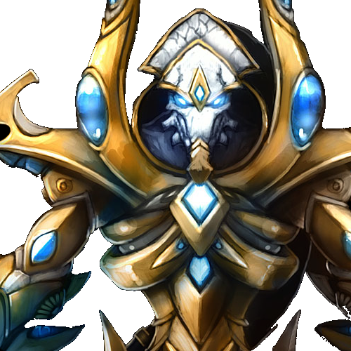 Eg1 Into Eg2 - Starcraft 2 Protoss (500x500), Png Download