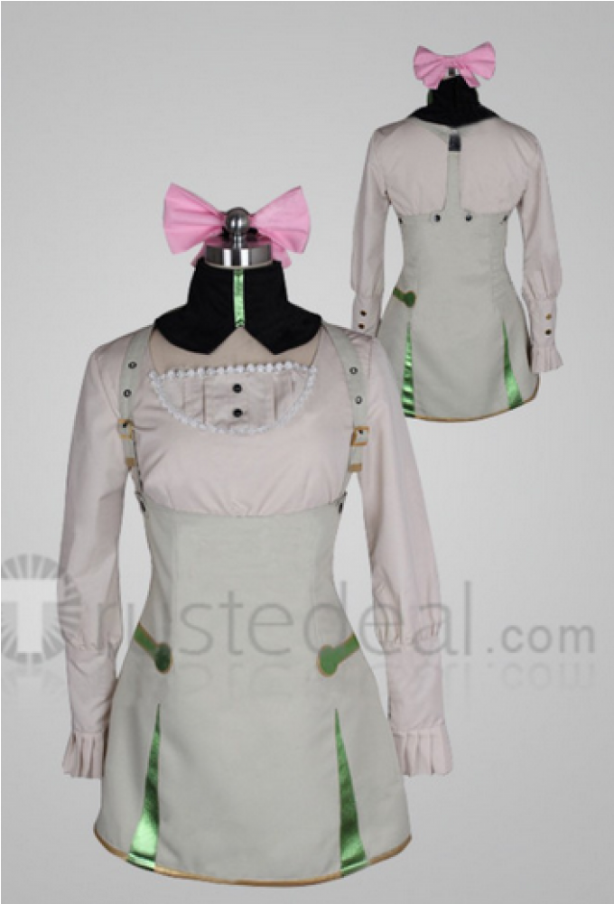 Rwby Penny Polendina Cosplay Costume - New!rwby A Set Fighting Penny Cosplay Gray And Green (1000x1000), Png Download