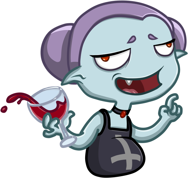 Nosferatu Girl Messages Sticker-3 - Sticker (618x618), Png Download