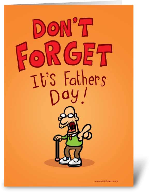 Don't Forget Father's Day Card Greeting Card - Old Farts Club B/day Greeting Card (700x792), Png Download