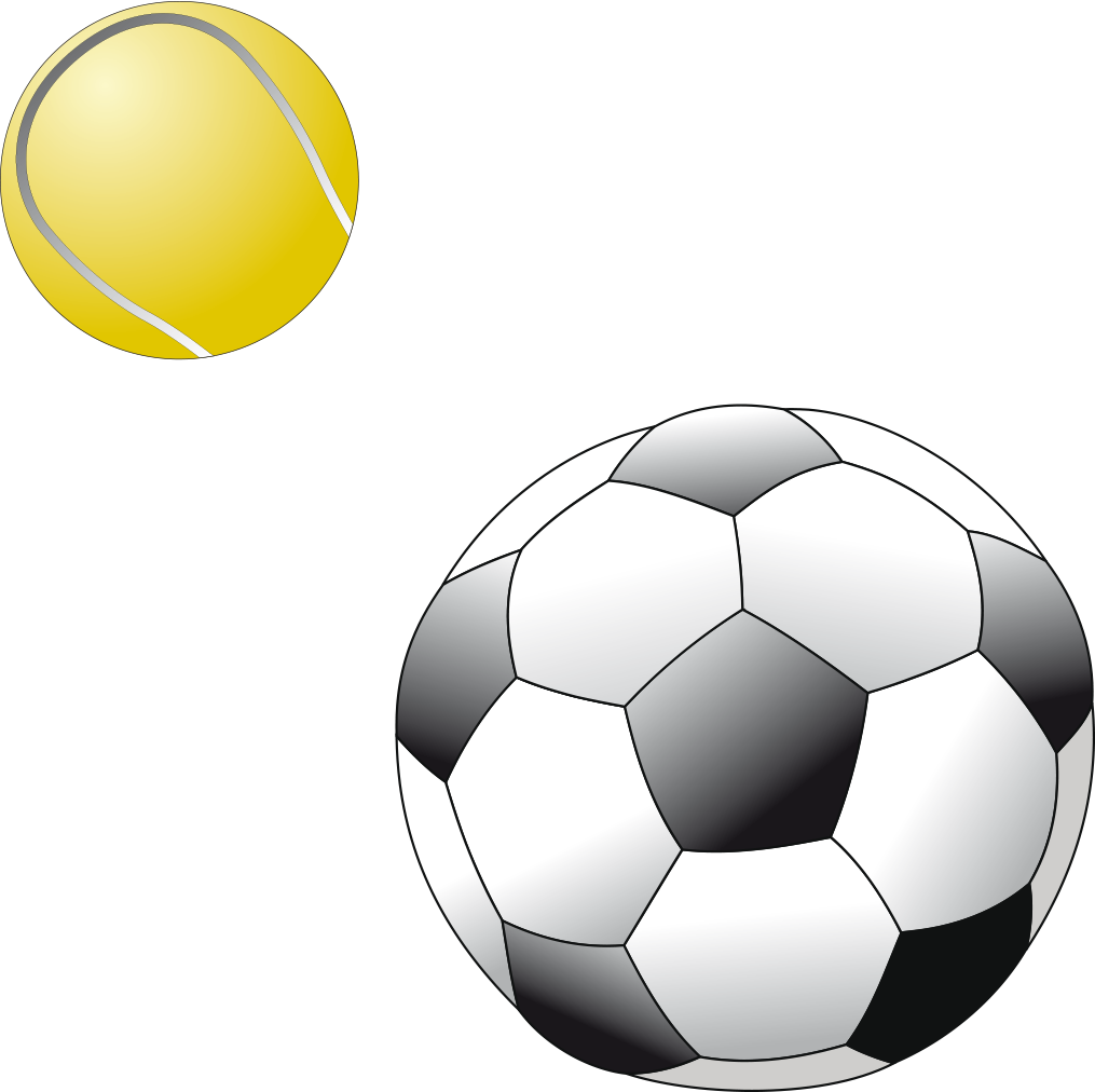 Pelota De Tenis Pilotes - Illustration (1015x1012), Png Download