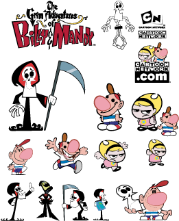 Grim Adventures Of Billy & Mandy (400x400), Png Download