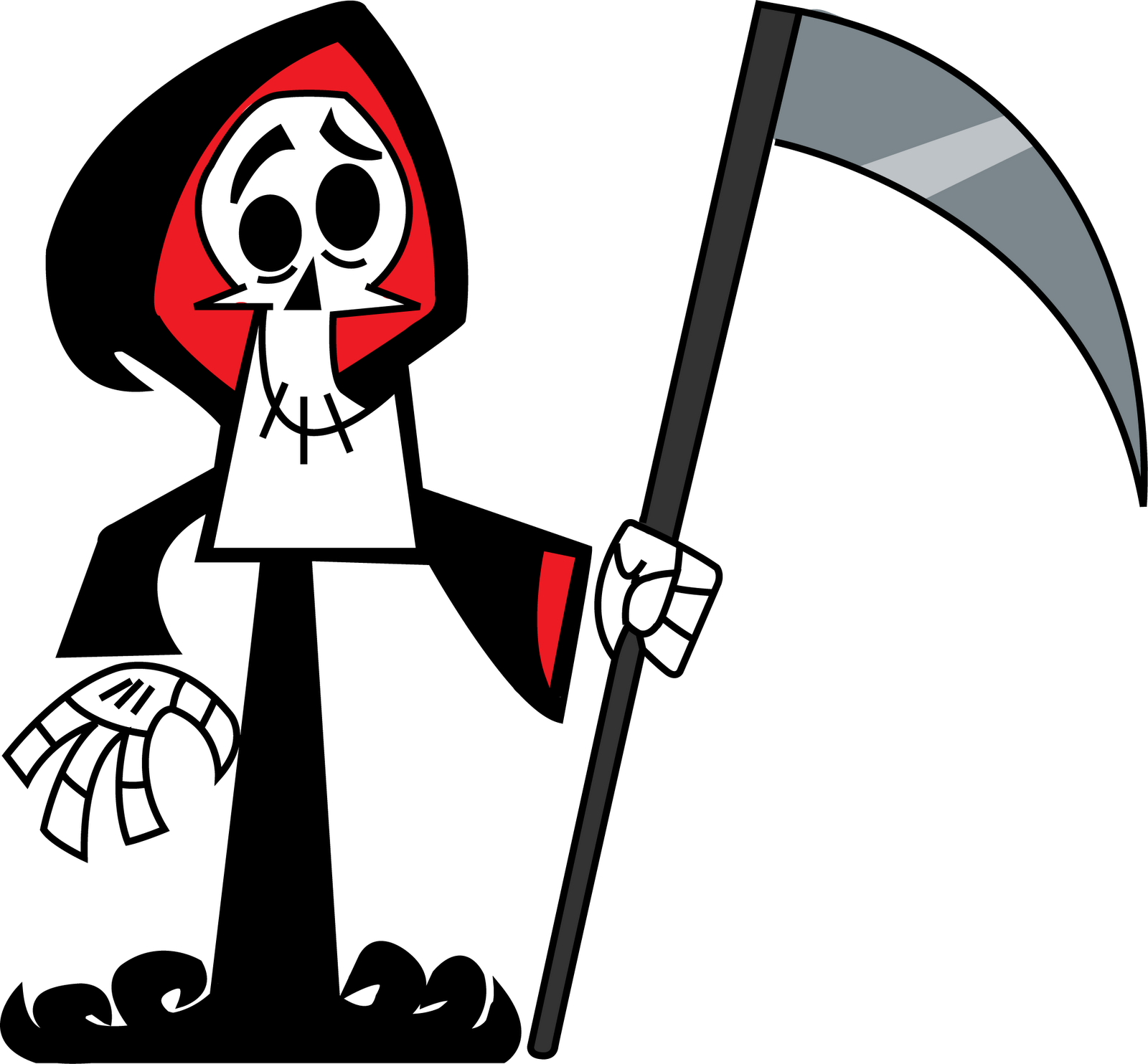 La Muerte Billy Y Mandy (1600x1484), Png Download