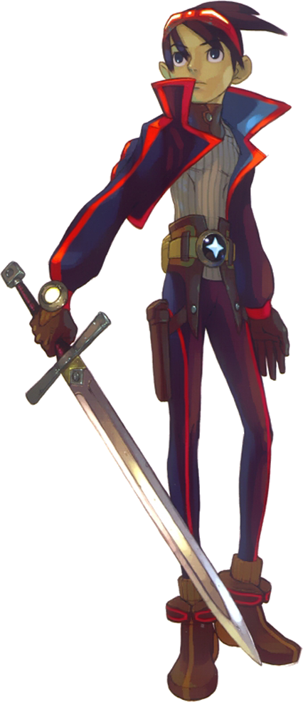 Bofv Ryu Artwork - Breath Of Fire Ryu Dragon (426x986), Png Download