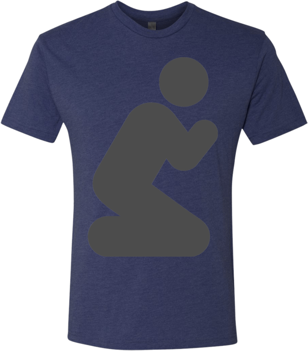 Prayer Symbol Christian Tshirt With Simple Pray Icon - Shirt (1155x1155), Png Download