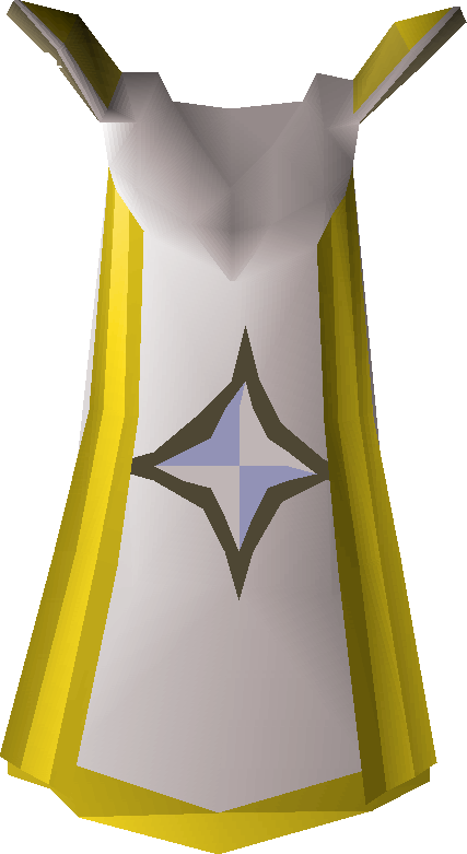 Prayer Cape Detail - Osrs Untrimmed Prayer Cape (427x781), Png Download