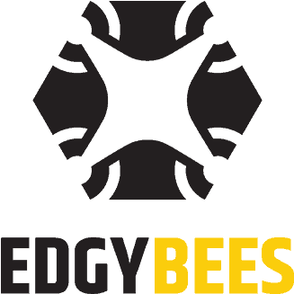 Edgybees - Edgybees Logo (500x350), Png Download