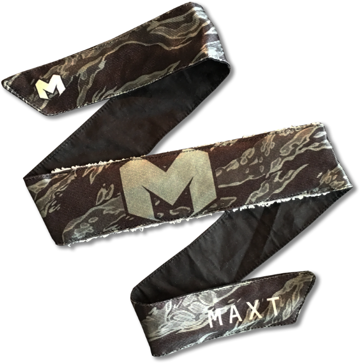 Maxt Black Tigerstripe Headband - Coin Purse (777x768), Png Download