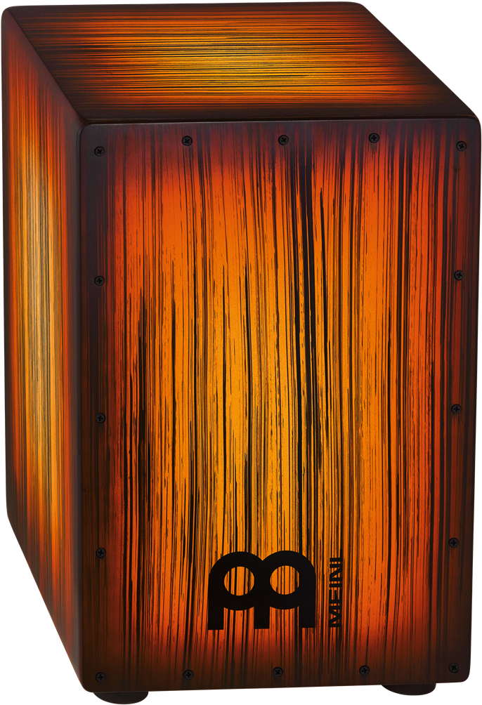 Zoom - Meinl Hcaj2amts Tiger Striped Cajon (1600x1200), Png Download