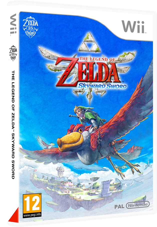 Zelda Skyward Sword Flying Poster - 18x12 (749x1000), Png Download