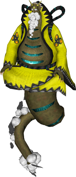 Lanayru - Dragon Del Trueno Skyward Sword (300x697), Png Download