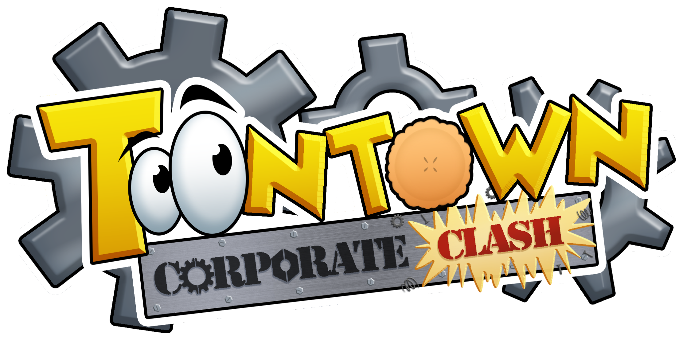 Final Logo - Toontown Corporate Clash Download (2496x1404), Png Download