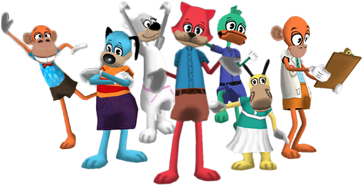 Satoaildarko - All Toontown Characters (564x316), Png Download