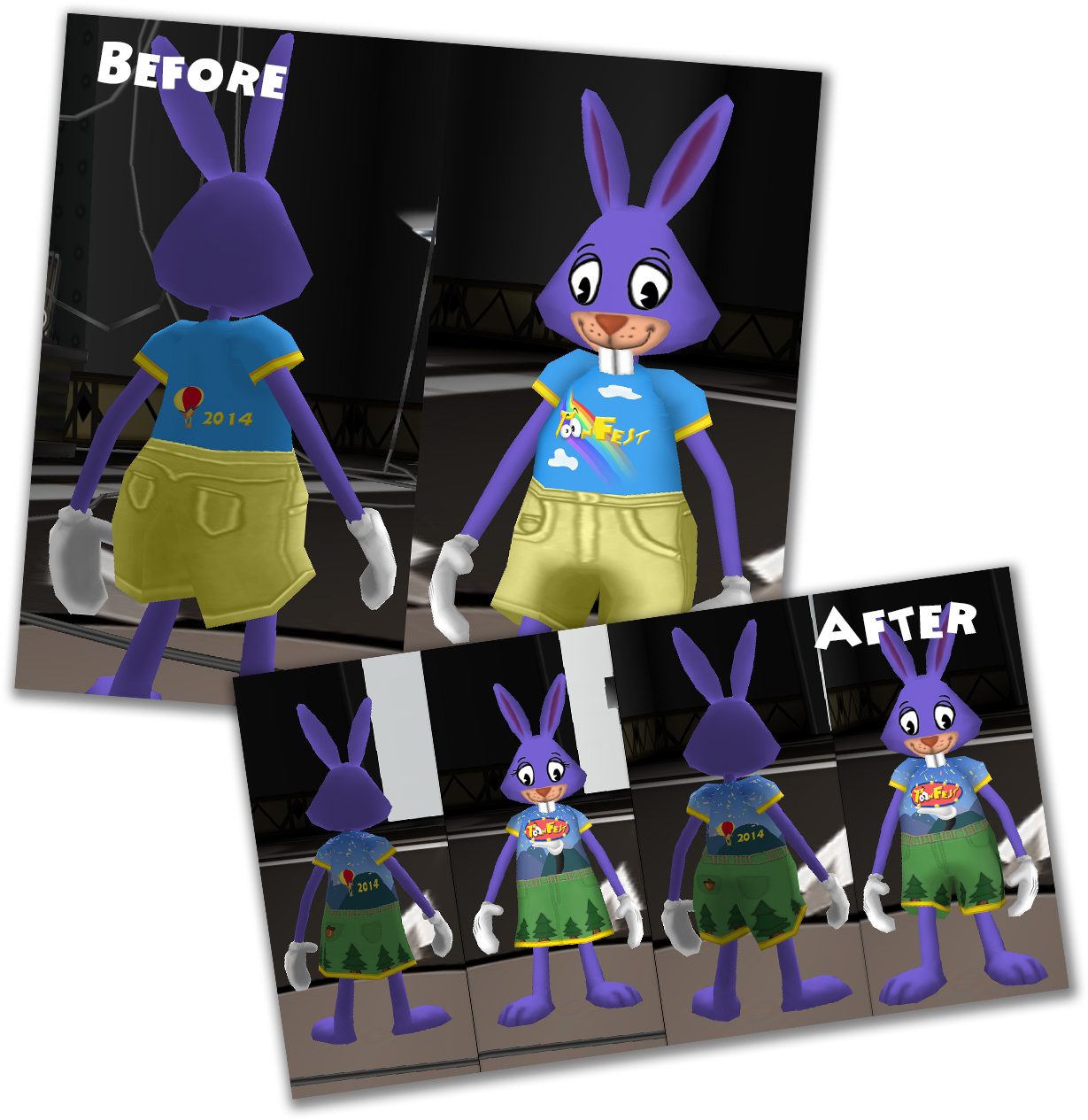 Fashion Toonfesttransformation (1300x1300), Png Download