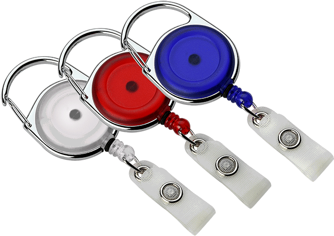 Yoyo Mousqueton 550 - Di-retractable Reel Security Id Badge (700x700), Png Download