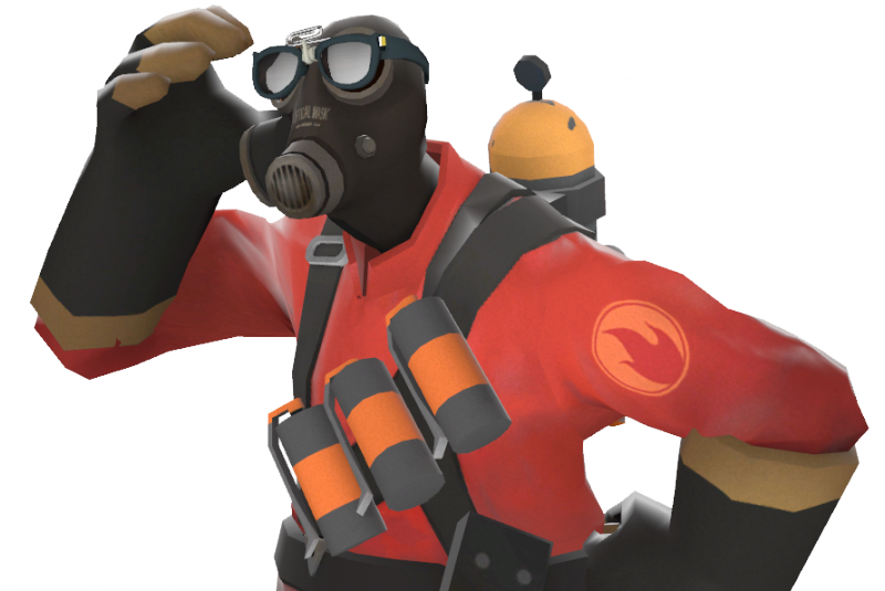 , 800px-pyro Professor Speks ) - Professor's Peculiarity (800x535), Png Download