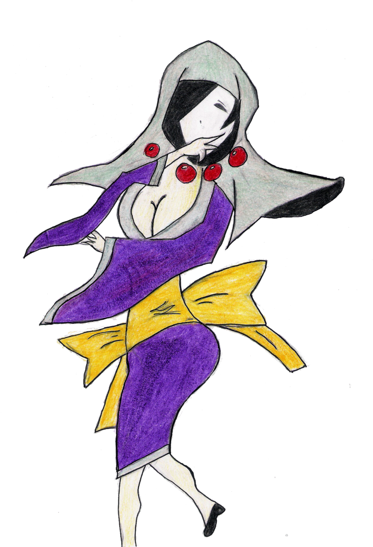 Image Free African Drawing Priestess - Okami Rao Png (742x1077), Png Download